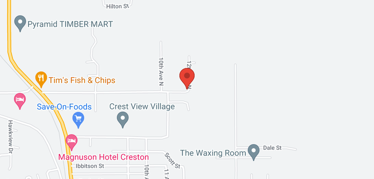 map of 1103 12th Avenue N